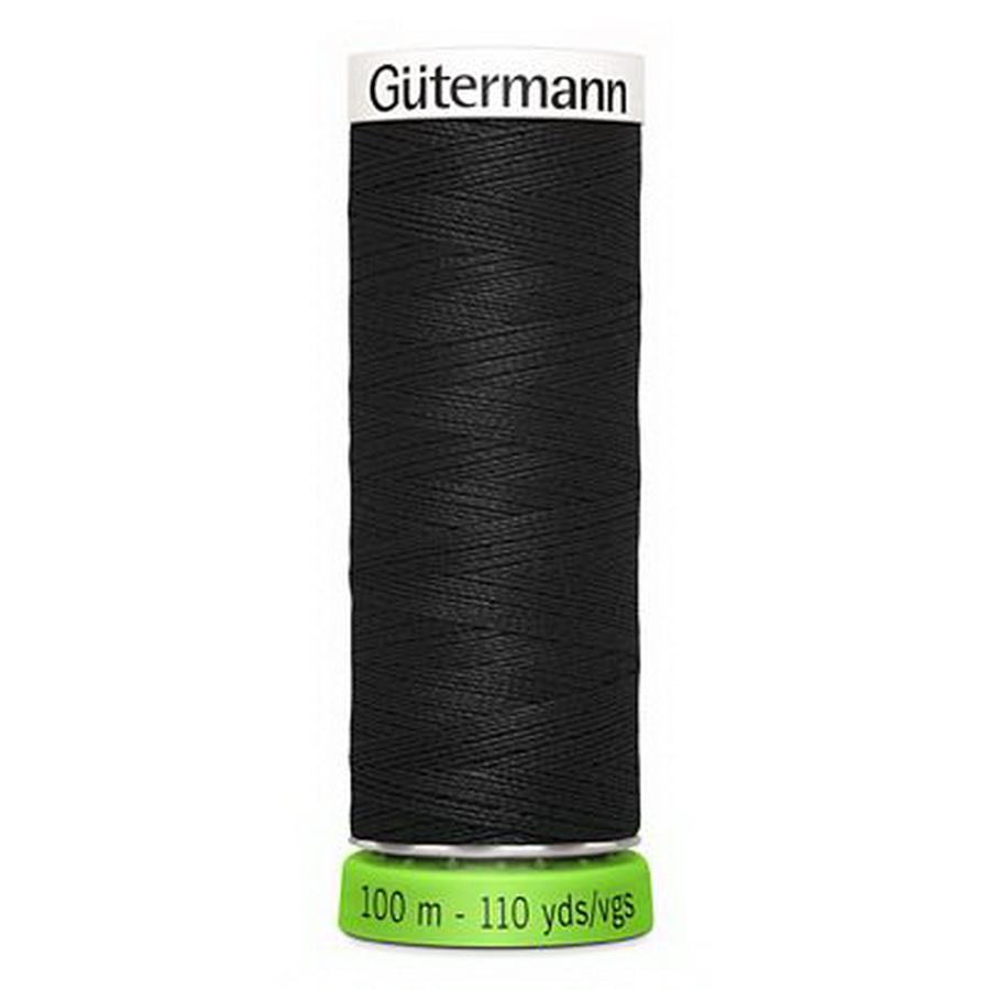 Gutermann Recycled Sew All Thread 100m BLACK (Box of 5)
