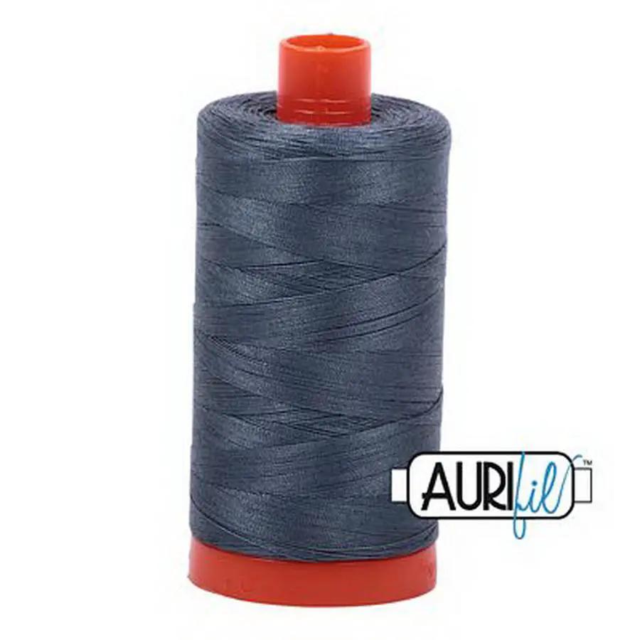 Cotton Mako Thread 50wt 1300m 6ct MEDIUM GRAY BOX06 - Sewingmachinesplus.com