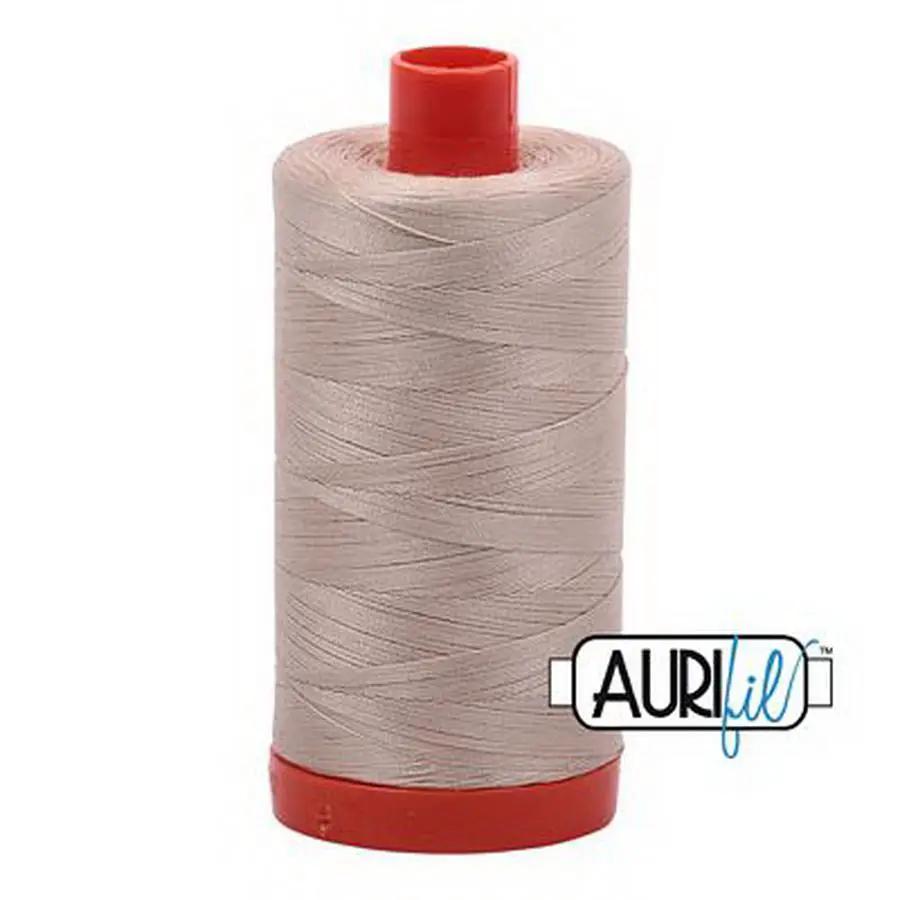 Cotton Mako Thread 50wt 1300m 6ct ERMINE BOX06 - Sewingmachinesplus.com