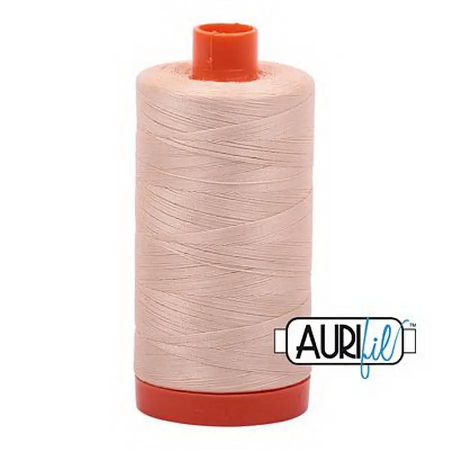 Cotton Mako Thread 50wt 1300m 6ct PALE FLESH BOX06 - Sewingmachinesplus.com