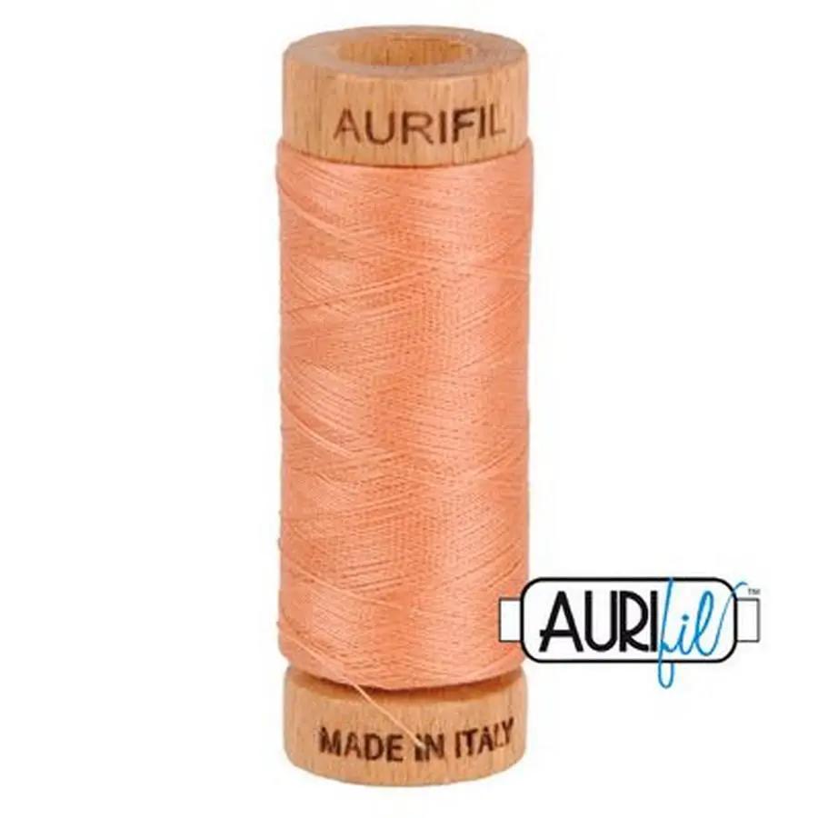 Aurifil Cotton Mako Thread 80wt 280m PEACH - Sewingmachinesplus.com