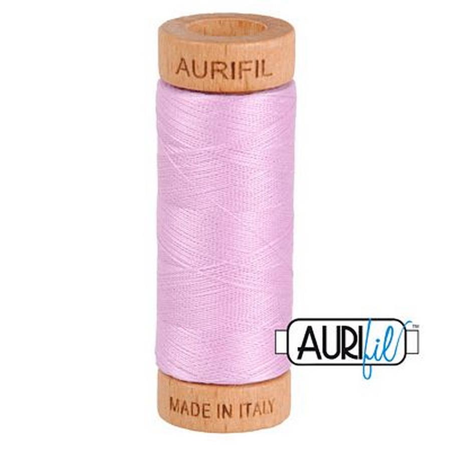 Cotton Mako Thread 80wt 280m LIGHT ORCHID - Sewingmachinesplus.com