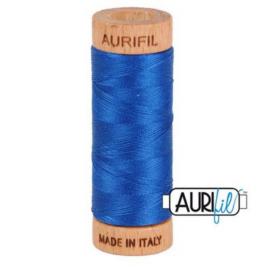 Aurifil Cotton Mako Thread 80wt 280m DARK COBALT - Sewingmachinesplus.com