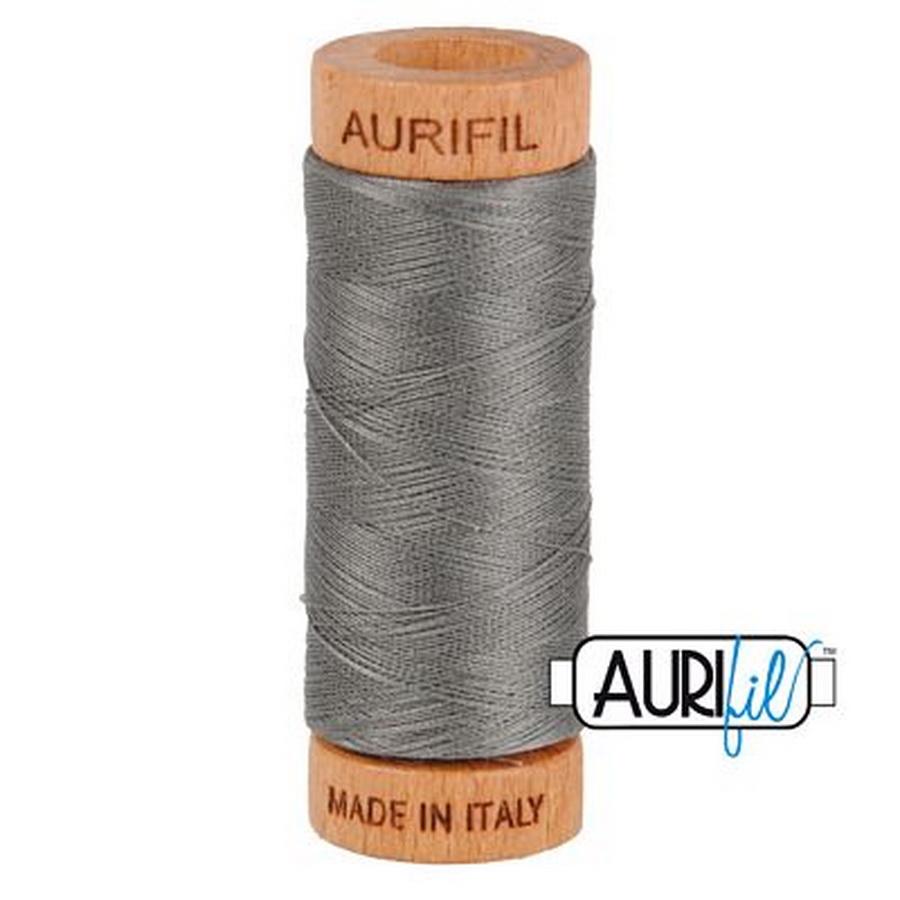 Cotton Mako Thread 80wt 280m GRAY SMOKE - Sewingmachinesplus.com