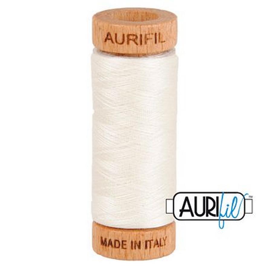 Aurifil Cotton Mako Thread 80wt 280m SEA BISCUIT - Sewingmachinesplus.com