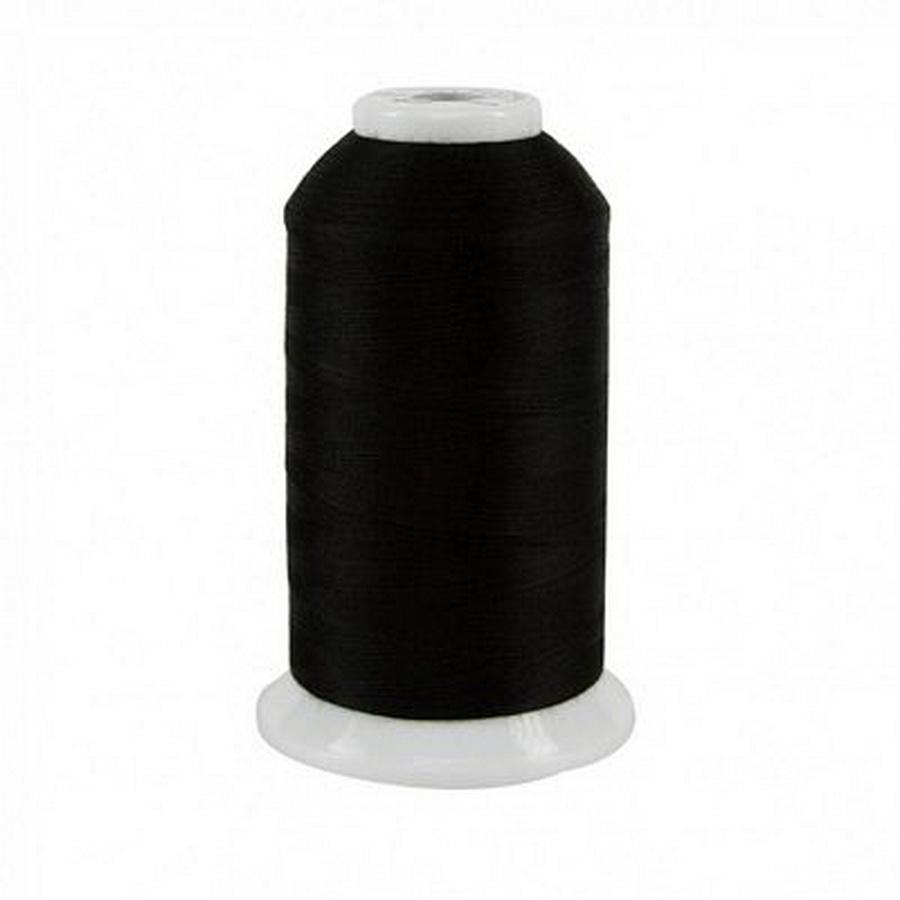 So Fine Poly Thread 50wt 3280yd BLACK - Sewingmachinesplus.com