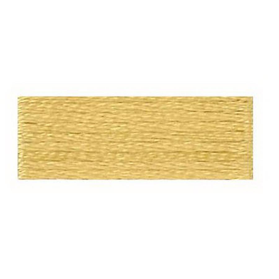DMC Embroidery Floss 8.7yd LIGHT OLD GOLD (Box of 12) - Sewingmachinesplus.com