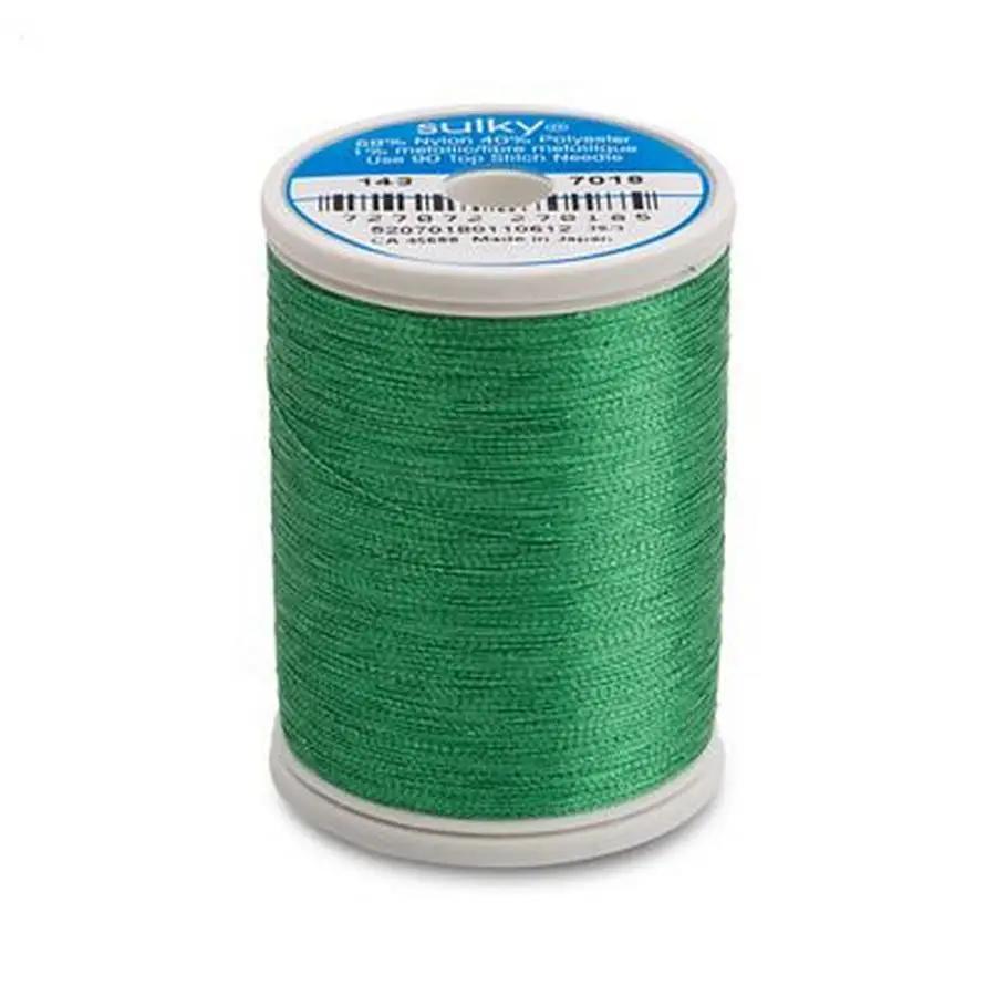 Metallic King 1000yd 3ct CHRISTMAS GREEN - Sewingmachinesplus.com