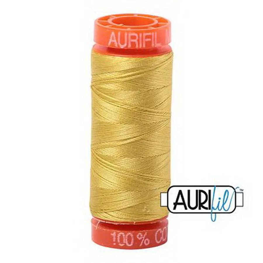 Cotton Mako 50wt 200m 10ct GOLD YELLOW BOX10 - Sewingmachinesplus.com