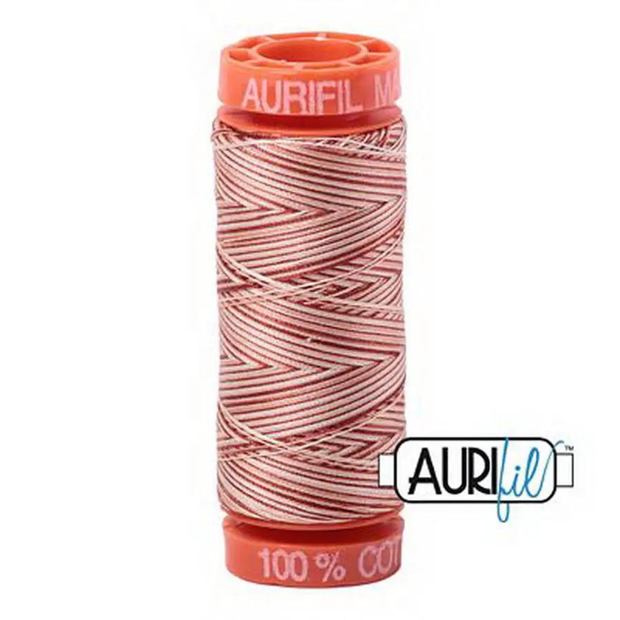 Aurifil Cotton Mako Vari 50wt 200m Pack of 10 RUST - Sewingmachinesplus.com