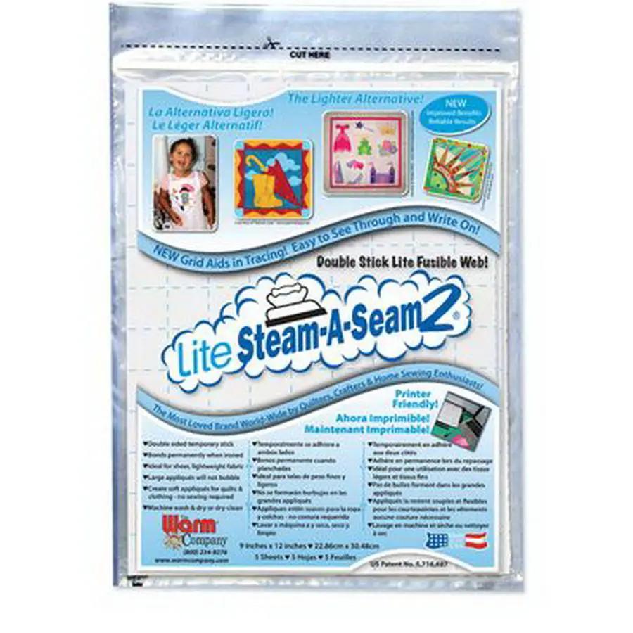 Lite Steam - A - Seam 2 9"x12" 5/p - Sewingmachinesplus.com