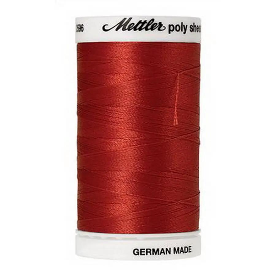 Polysheen 40wt 875yd (Box of 5) DARK RUST - Sewingmachinesplus.com