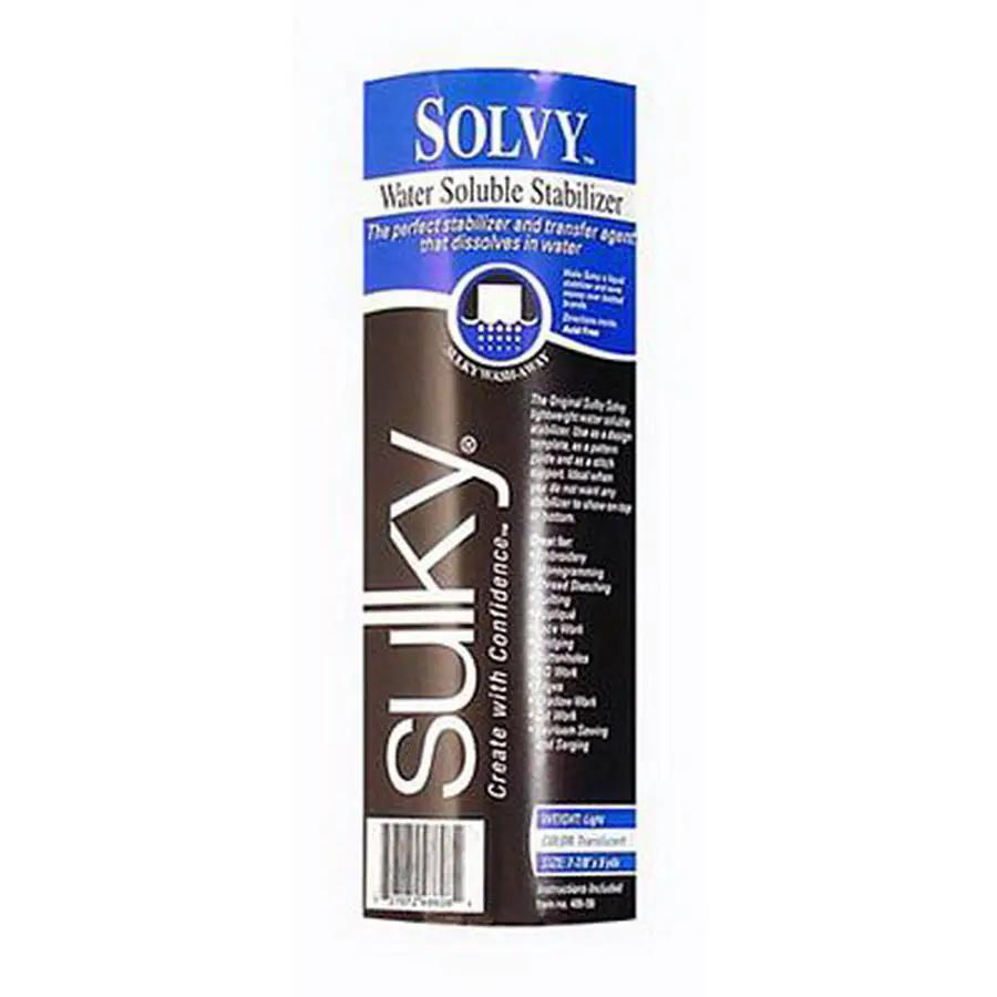 Sulky Solvy 7 7/8in x 9yd - Sewingmachinesplus.com