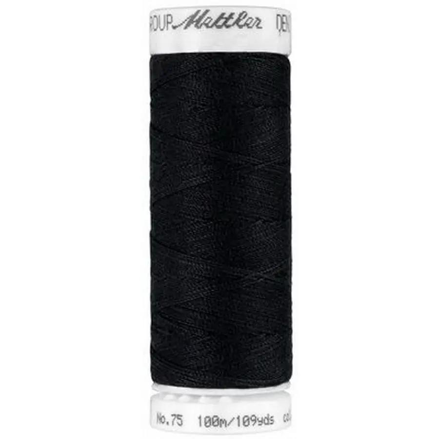 Thread Denim Doc 109yd 40wt 5ct BLACK BOX05 - Sewingmachinesplus.com