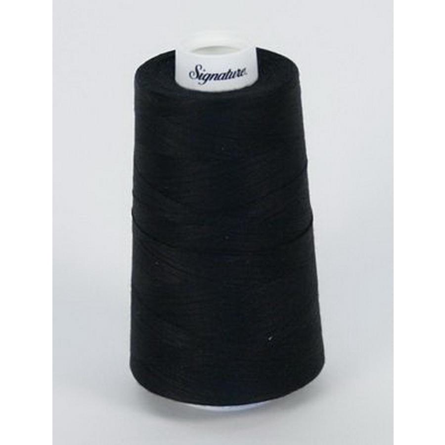 Cotton Poly Core Thread 3000yd BLACK - Sewingmachinesplus.com