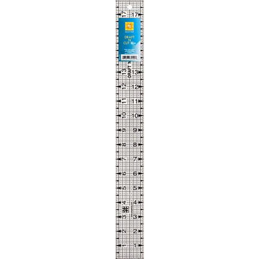 EZ Quilting Draft N Cut Tool/Ruler 18in