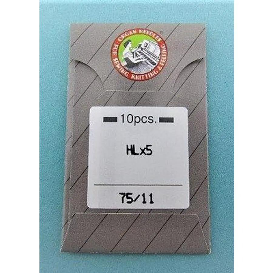 Organ Flat Shank HLx5 s11 10/p - Sewingmachinesplus.com