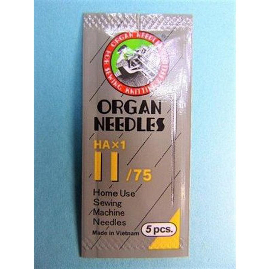 Organ Flat Shank 15x1 s11 5 Pack - Sewingmachinesplus.com