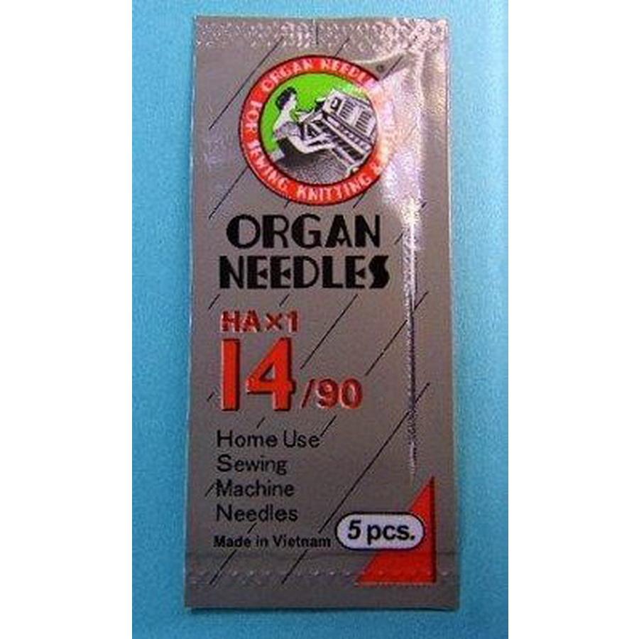 Organ Flat Shank 15x1 s14 5pk - Sewingmachinesplus.com