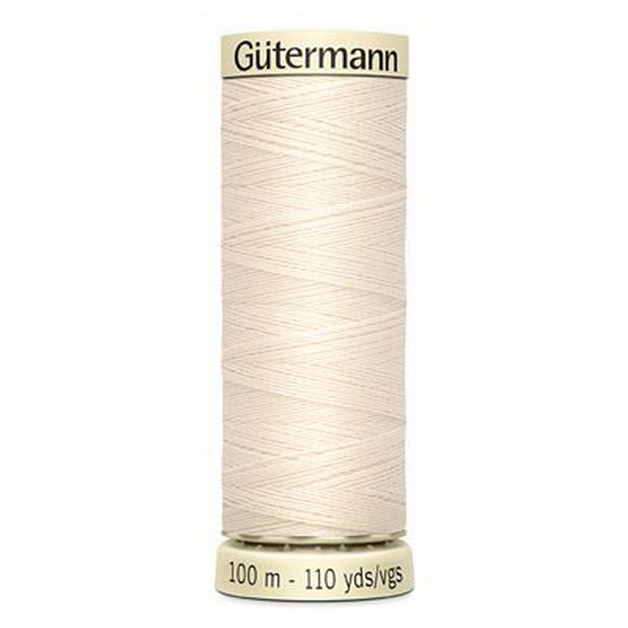 Sew - All Thread 100m 3ct - Eggshell - Sewingmachinesplus.com