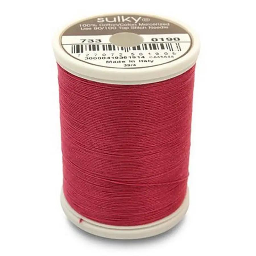 Cotton Thread 30wt 500yd 3ct JUNE BERRY - Sewingmachinesplus.com