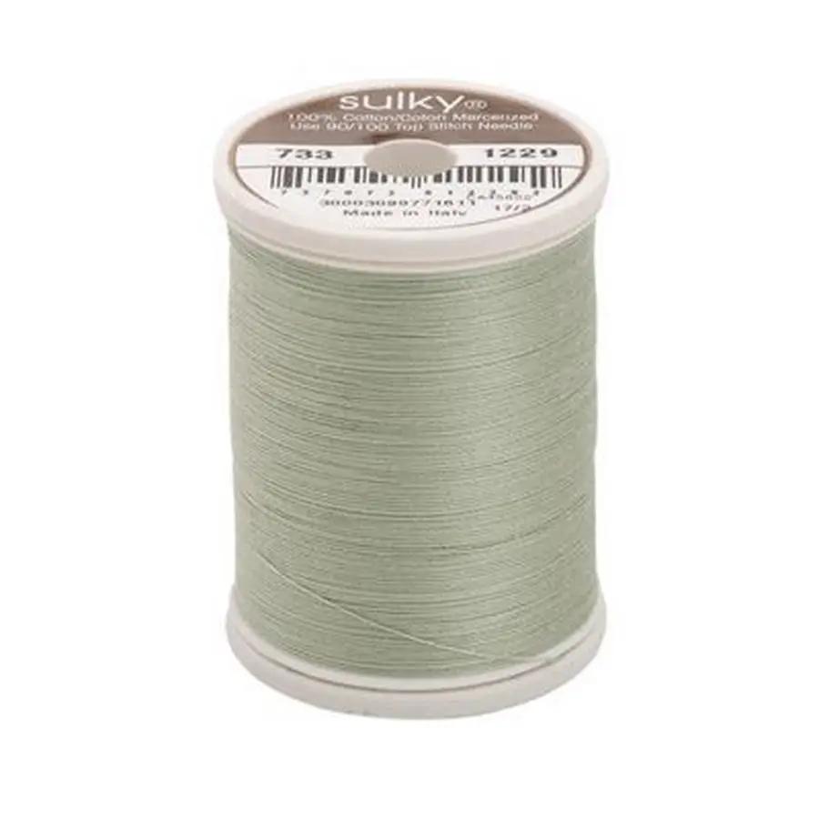 Cotton Thread 30wt 500yd 3ct LIGHT PUTTY - Sewingmachinesplus.com