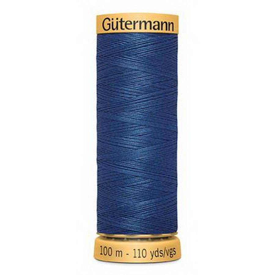 Natural Cotton 50wt 100M 3ct - Blue Chip - Sewingmachinesplus.com