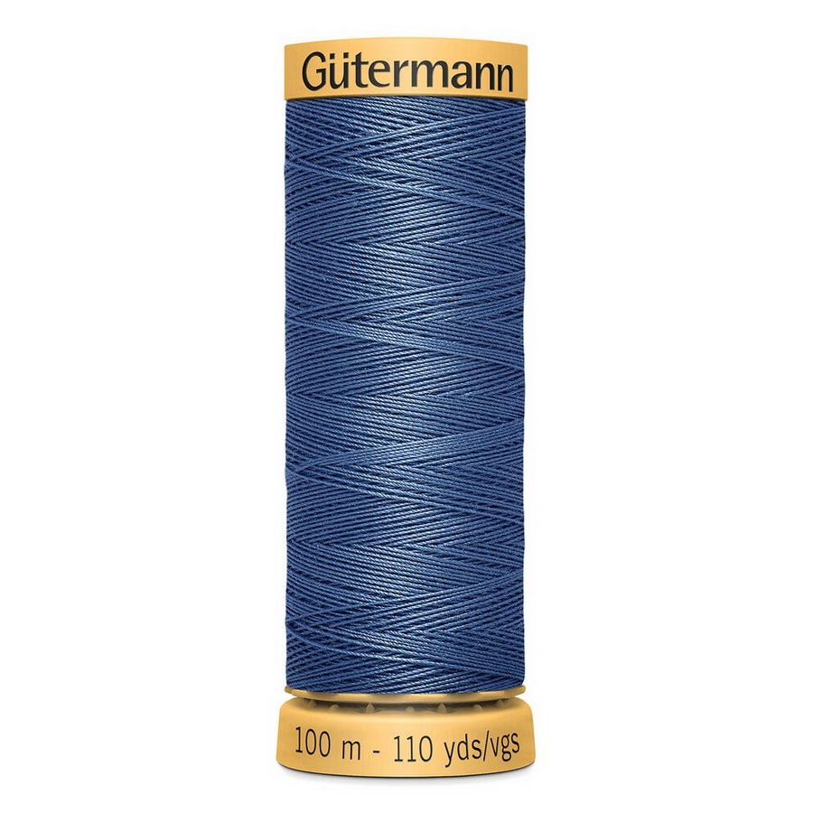 Natural Cotton 50wt 100M 3ct - Dark Blue Sky - Sewingmachinesplus.com