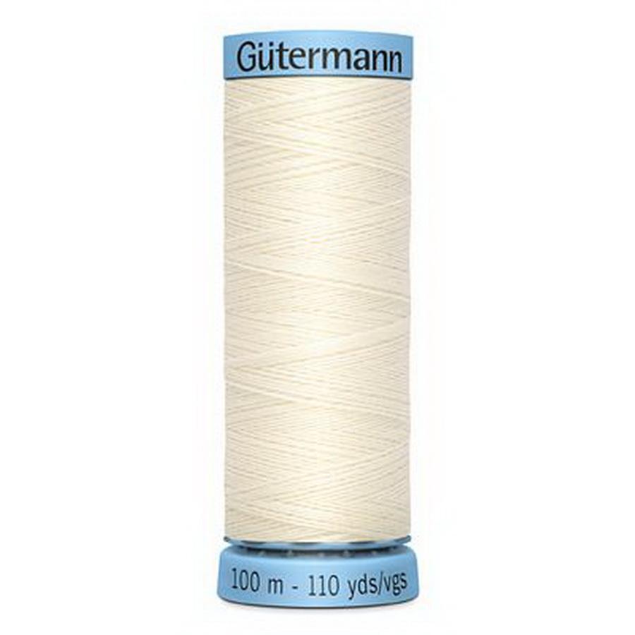 Pure Silk Thread 100m 3ct - Creamy Beige - Sewingmachinesplus.com