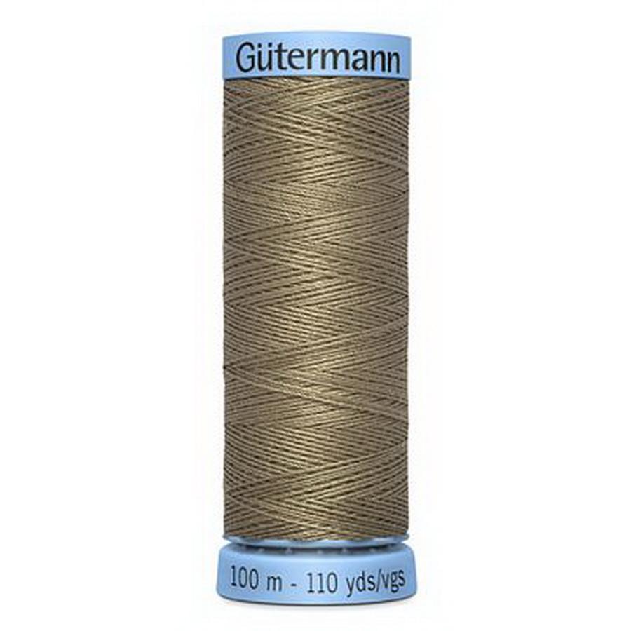 Pure Silk Thread 100m 3ct - Jungle Green - Sewingmachinesplus.com