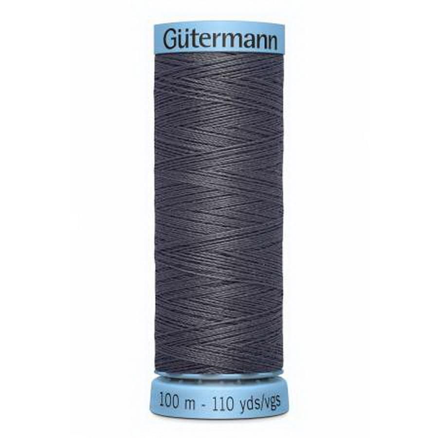 Pure Silk Thread 100m 3ct - Slate - Sewingmachinesplus.com