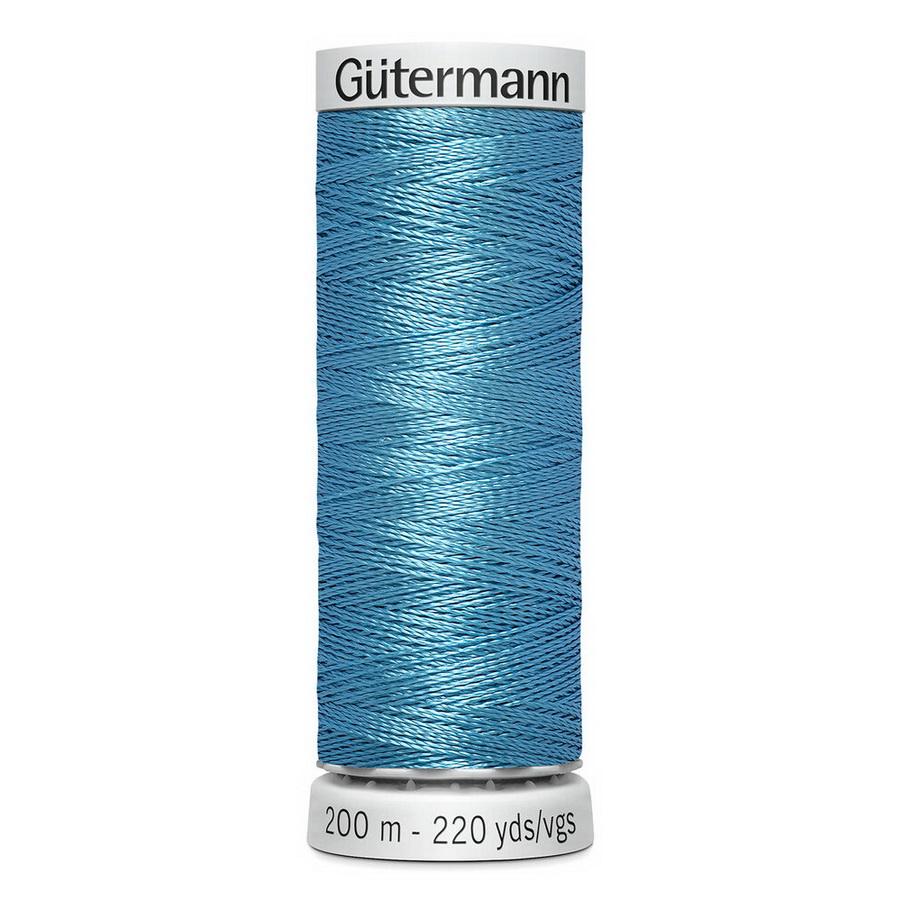 Dekor Rayon Thread 40wt 200m 3ct - Bright Sapphire - Sewingmachinesplus.com