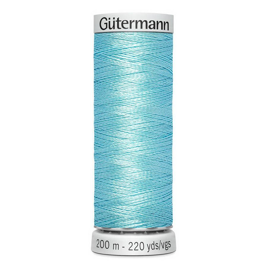 Dekor Rayon Thread 40wt 200m 3ct - Very Light Aqua - Sewingmachinesplus.com