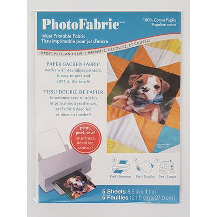 Cotton Poplin Crafters Images Photo Fabric 5/pkg - Sewingmachinesplus.com