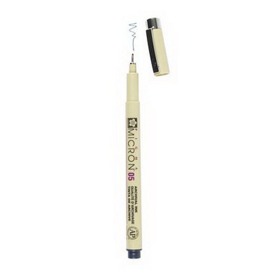 Micron Pen 05 .45mm Blue Black - Sewingmachinesplus.com