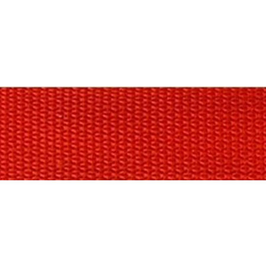 Polypropylene Webbing 25 yards Red