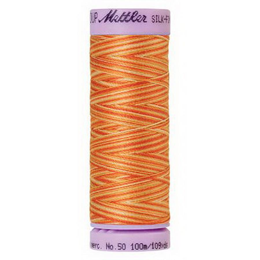 Silk Finish Cotton Multi 100m 5ct RUST OMBRE BOX05 - Sewingmachinesplus.com