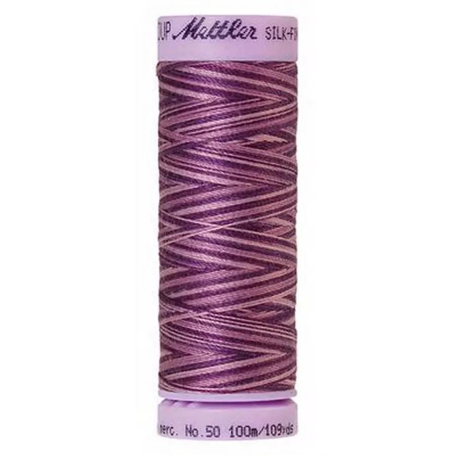 Silk Finish Cotton Multi 100m 5ct LILAC BOUQUET - Sewingmachinesplus.com