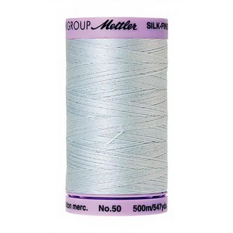 Silk Finish Cotton 50wt 500m (Box of 5) STARLIGHT BLUE - Sewingmachinesplus.com
