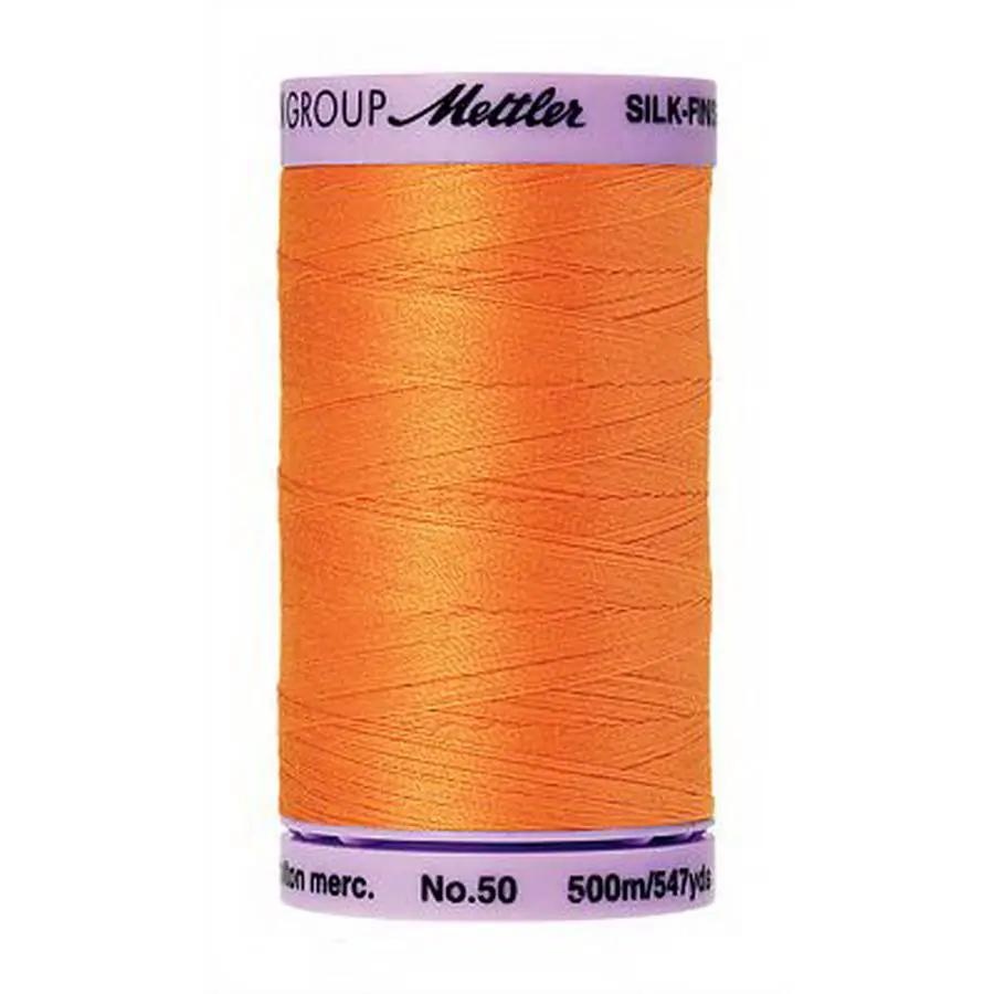 Silk Finish Cotton 50wt 500m 5ct PUMPKIN BOX05 - Sewingmachinesplus.com