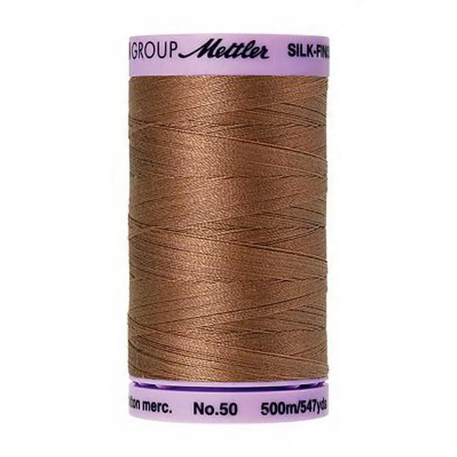 Silk Finish Cotton 50wt 500m (Box of 5) WALNUT - Sewingmachinesplus.com