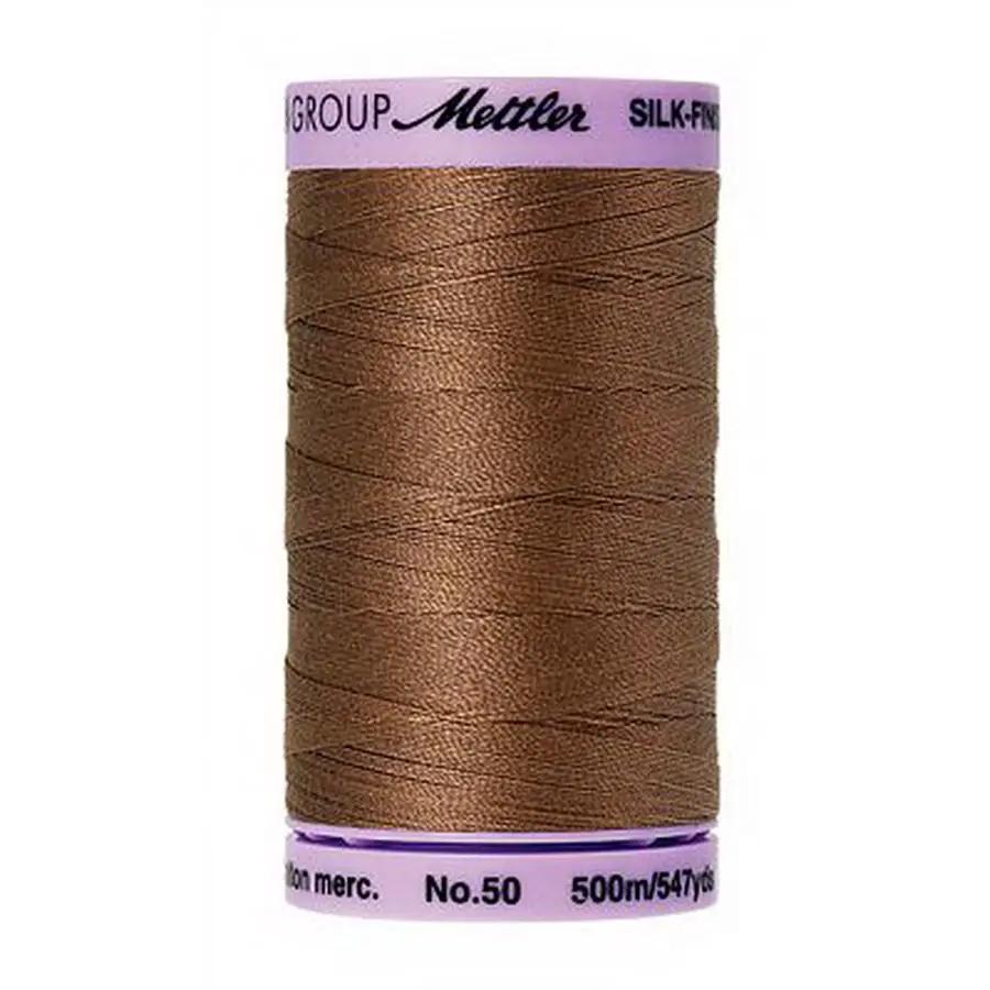 Silk Finish Cotton 50wt 500m 5ct HAZELNUT BOX05 - Sewingmachinesplus.com