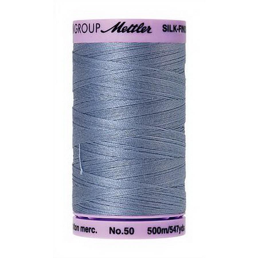 Silk Finish Cotton 50wt 500m 5ct SUMMER SKY BOX05 - Sewingmachinesplus.com