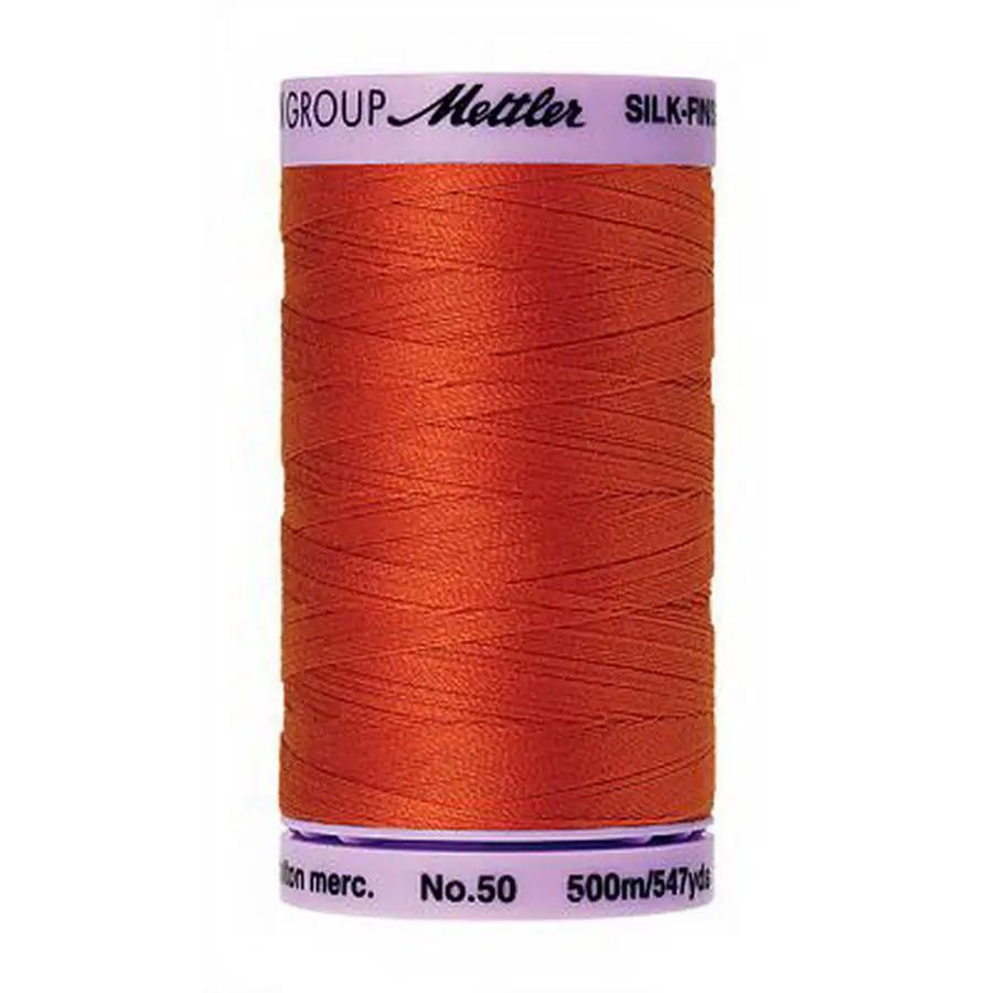 Silk Finish Cotton 50wt 500m (Box of 5) PAPRIKA - Sewingmachinesplus.com