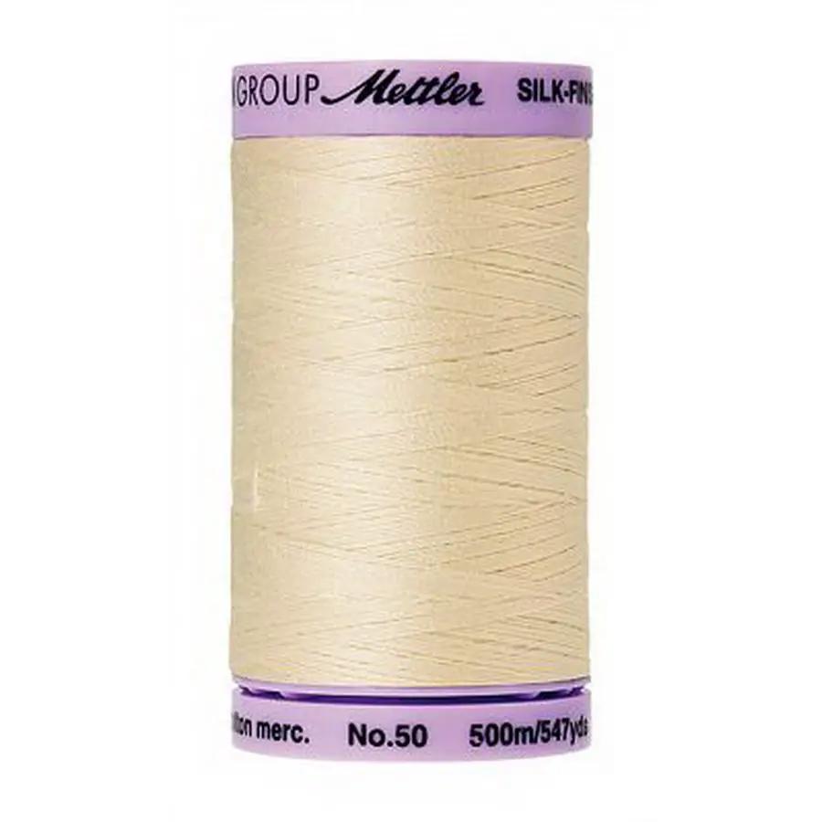 Silk Finish Cotton 50wt 500m (Box of 5) MUSLIN - Sewingmachinesplus.com