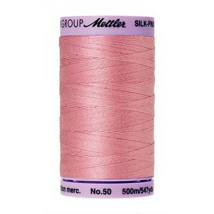 Silk Finish Cotton 50wt 500m (Box of 5) ROSE QUARTZ - Sewingmachinesplus.com