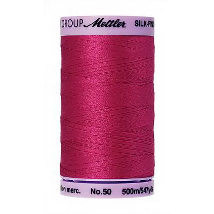 Silk Finish Cotton 50wt 500m (Box of 5) FUCHSIA - Sewingmachinesplus.com
