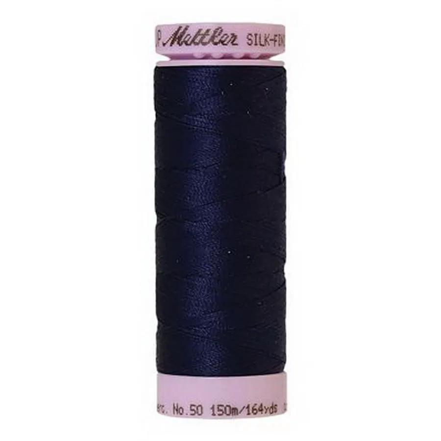 Silk Finish Cotton 50wt 150m 5ct DARK INDIGO - Sewingmachinesplus.com