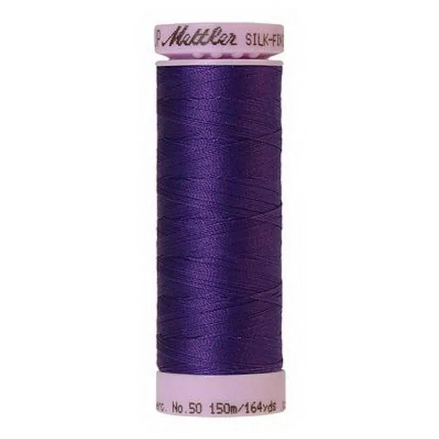 Silk Finish Cotton 50wt 150m (Box of 5) IRIS BLUE - Sewingmachinesplus.com