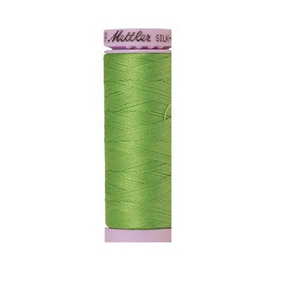 Silk Finish Cotton 50wt 150m (Box of 5) BRIGHT MINT - Sewingmachinesplus.com